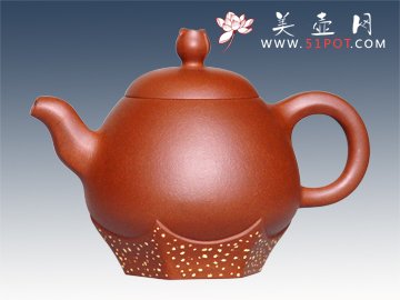 紫砂壶图片：荷韵 - 宜兴紫砂壶网