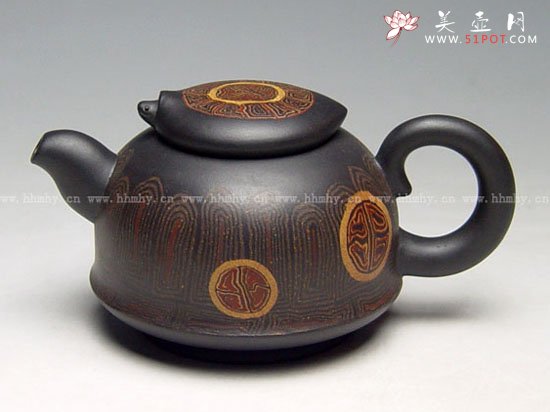 紫砂壶图片：延年益寿 - 宜兴紫砂壶网