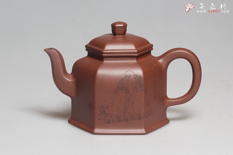 紫砂壶图片：汉钟壶 - 宜兴紫砂壶网