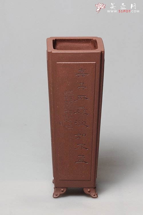 紫砂壶图片：切角千筒 - 宜兴紫砂壶网