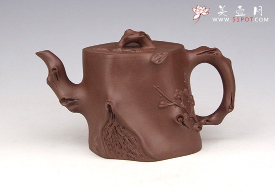 紫砂壶图片：梅桩 - 宜兴紫砂壶网