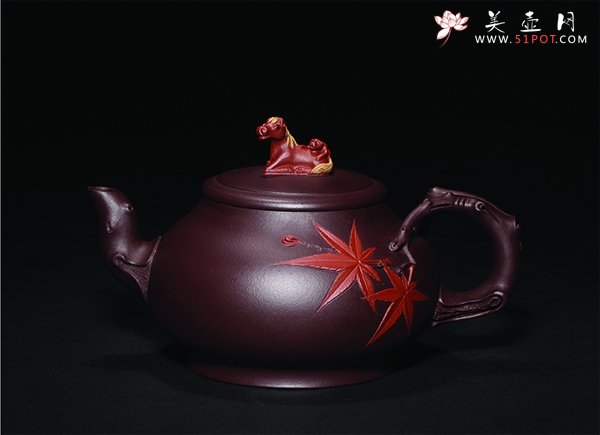 紫砂壶图片：马上封侯 - 宜兴紫砂壶网