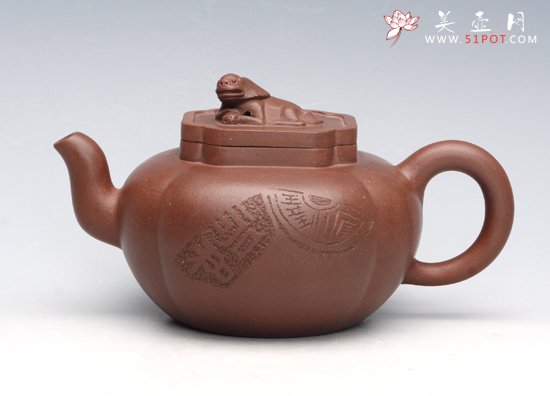 紫砂壶图片：狮球 - 宜兴紫砂壶网