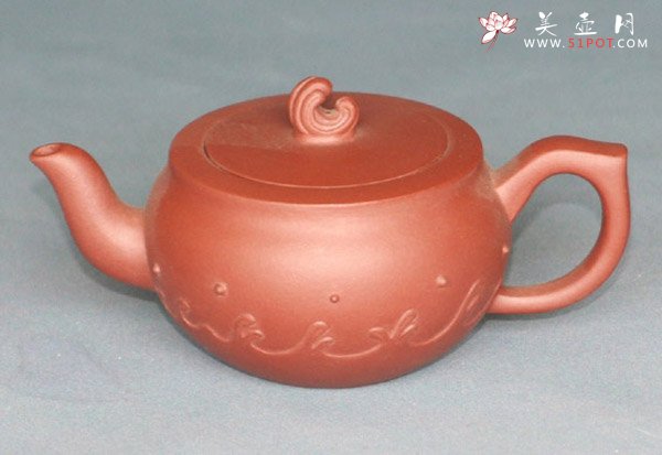 紫砂壶图片：小水浪壶 - 宜兴紫砂壶网