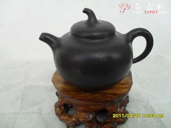 紫砂壶图片：茄段 - 宜兴紫砂壶网