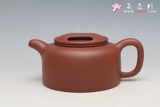 紫砂壶图片：牛盖莲子 - 宜兴紫砂壶网