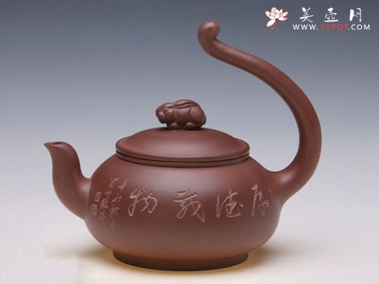 紫砂壶图片：奔月 - 宜兴紫砂壶网