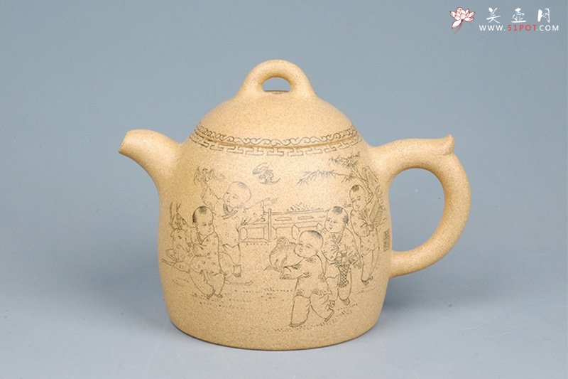 紫砂壶图片：秦权 - 宜兴紫砂壶网