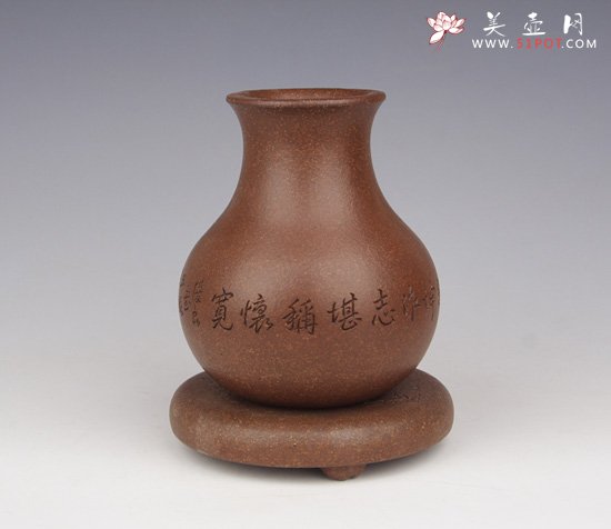 紫砂壶图片：玉壶春 - 宜兴紫砂壶网