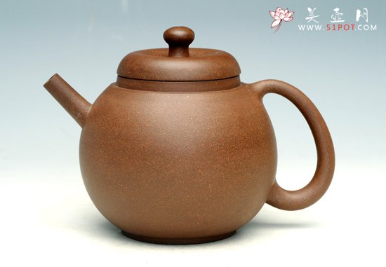 紫砂壶图片：全手工明式壶 - 宜兴紫砂壶网