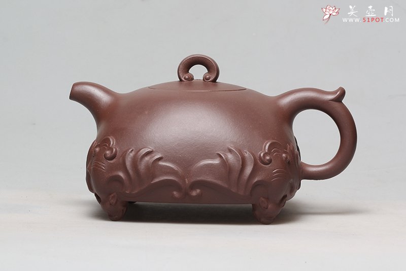 紫砂壶图片：福到君前 - 宜兴紫砂壶网
