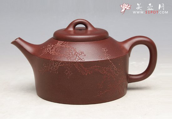 紫砂壶图片：锦瓦 - 宜兴紫砂壶网