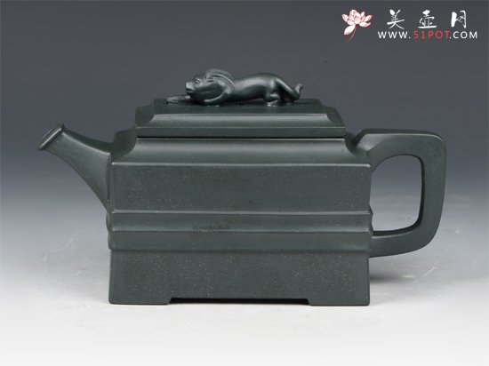 紫砂壶图片：青狮 - 宜兴紫砂壶网