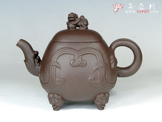 紫砂壶图片：欢天喜地 - 宜兴紫砂壶网