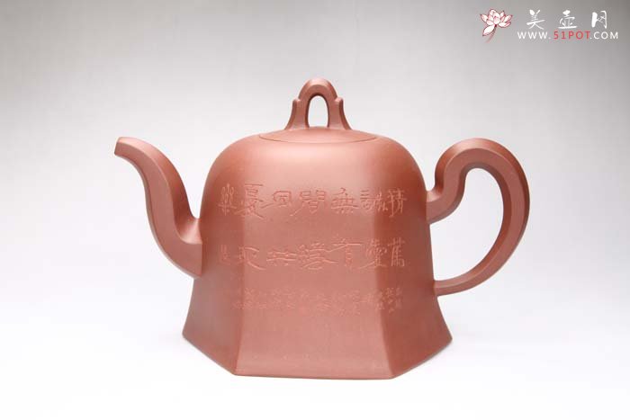 紫砂壶图片：情有独钟 底槽青 - 宜兴紫砂壶网