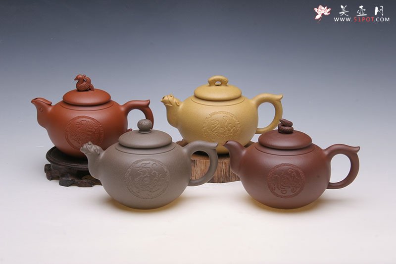 紫砂壶图片：四方平安 - 宜兴紫砂壶网