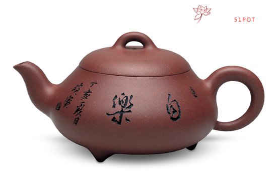 紫砂壶图片：矮石瓢 - 宜兴紫砂壶网