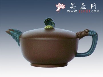 紫砂壶图片：彩蝶 - 宜兴紫砂壶网