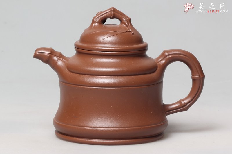 紫砂壶图片：竹鼎 - 宜兴紫砂壶网