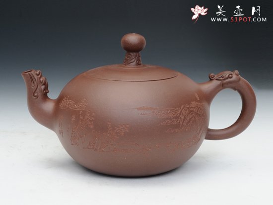 紫砂壶图片：鸿运当头 - 宜兴紫砂壶网