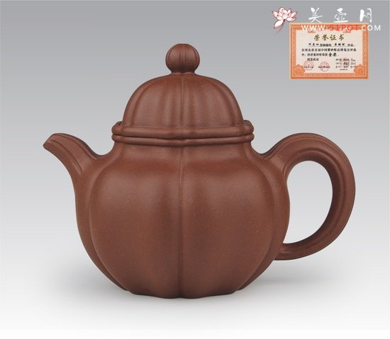 紫砂壶图片：葵掇球 - 宜兴紫砂壶网
