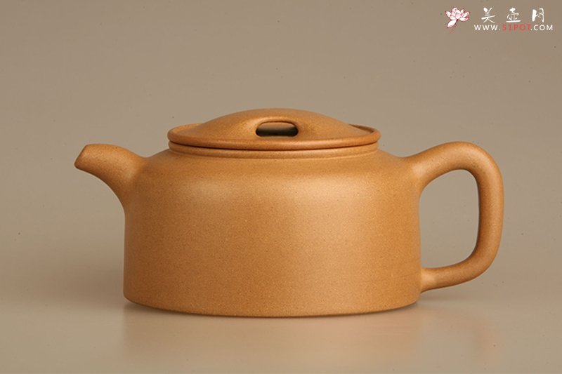 紫砂壶图片：牛盖莲子 - 宜兴紫砂壶网