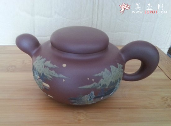 紫砂壶图片：炮壶 - 宜兴紫砂壶网