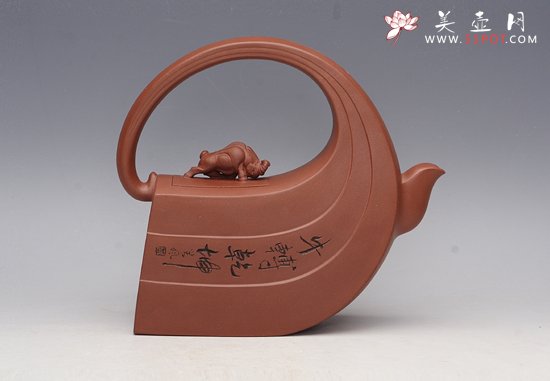 紫砂壶图片：牛转乾坤 - 宜兴紫砂壶网
