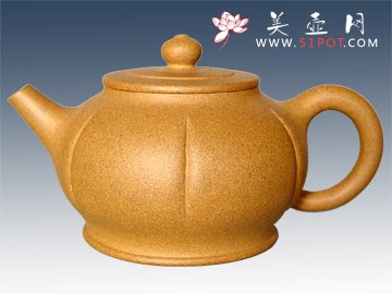 紫砂壶图片：金瓜 - 宜兴紫砂壶网