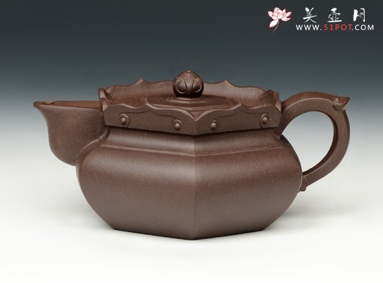 紫砂壶图片：僧帽 - 宜兴紫砂壶网