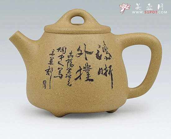 紫砂壶图片：高石瓢 - 宜兴紫砂壶网