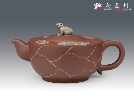 紫砂壶图片：蛙鸣 - 宜兴紫砂壶网