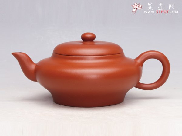 紫砂壶图片：宫 灯(朱泥) - 宜兴紫砂壶网