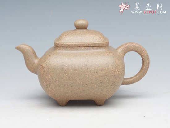 紫砂壶图片：四方传炉 - 宜兴紫砂壶网