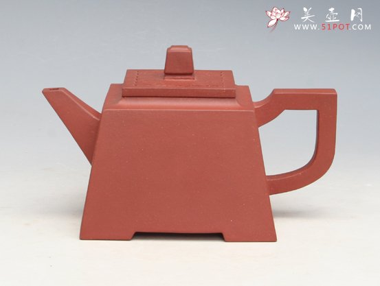 紫砂壶图片：四方如意 副本 - 宜兴紫砂壶网