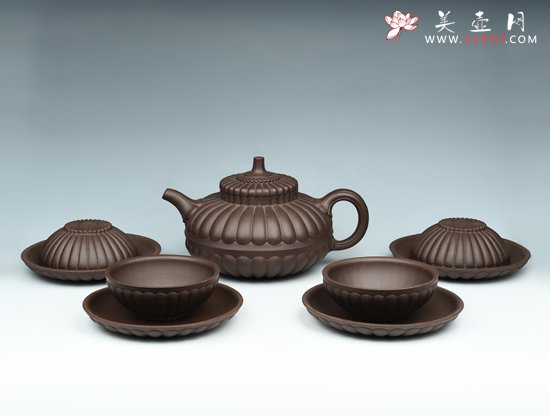 紫砂壶图片：合菊壶 - 宜兴紫砂壶网