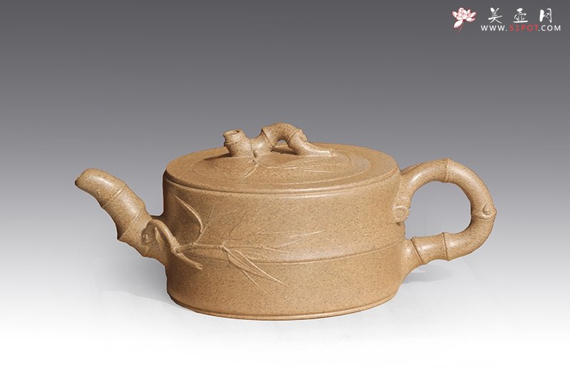 紫砂壶图片：竹段 - 宜兴紫砂壶网