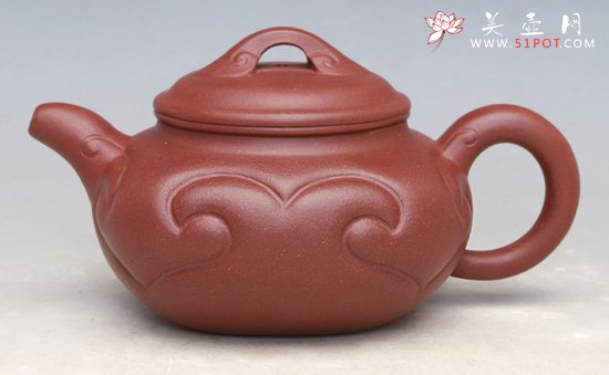 紫砂壶图片：四方如意壶 - 宜兴紫砂壶网