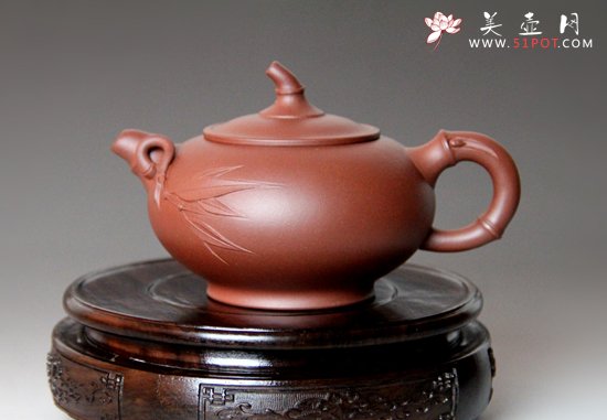 紫砂壶图片：春竹 - 宜兴紫砂壶网