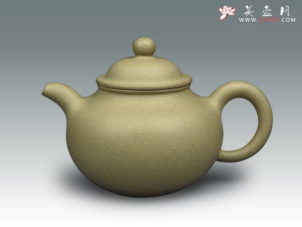 紫砂壶图片：莲子 - 宜兴紫砂壶网