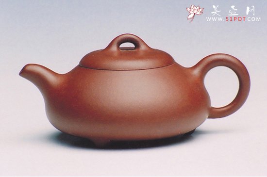 紫砂壶图片：小矮石瓢 - 宜兴紫砂壶网