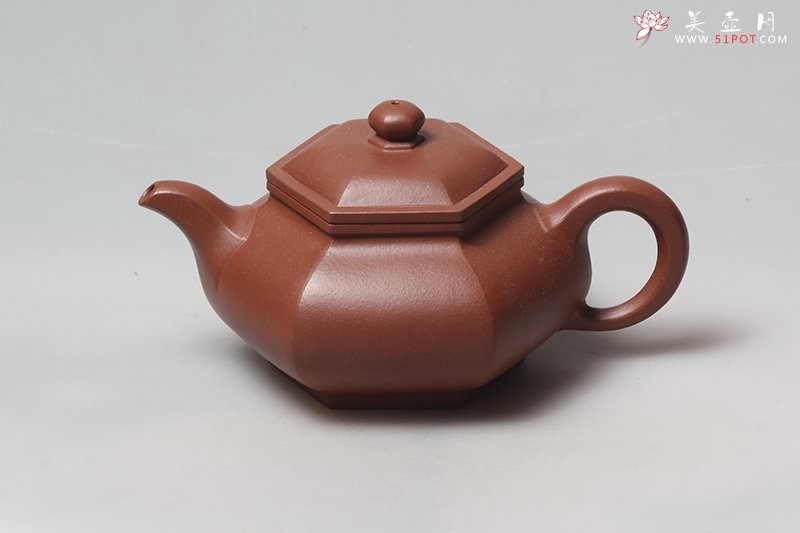 紫砂壶图片：长六方 - 宜兴紫砂壶网