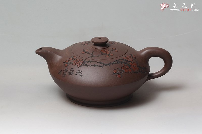 紫砂壶图片：暗香浮动 - 宜兴紫砂壶网