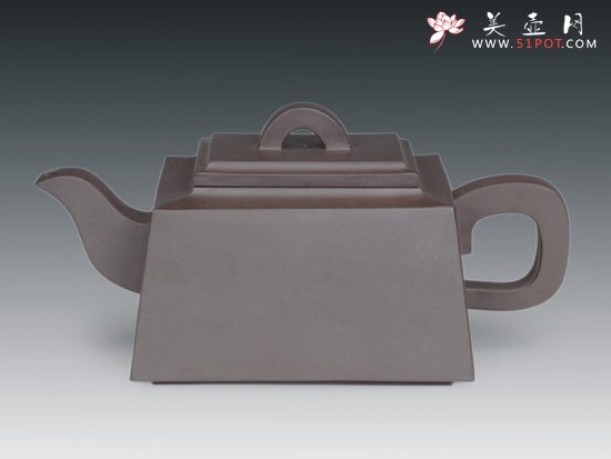 紫砂壶图片：四方 - 宜兴紫砂壶网