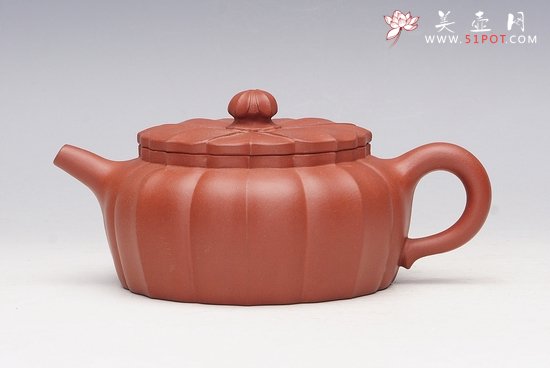 紫砂壶图片：葵八瓣 - 宜兴紫砂壶网