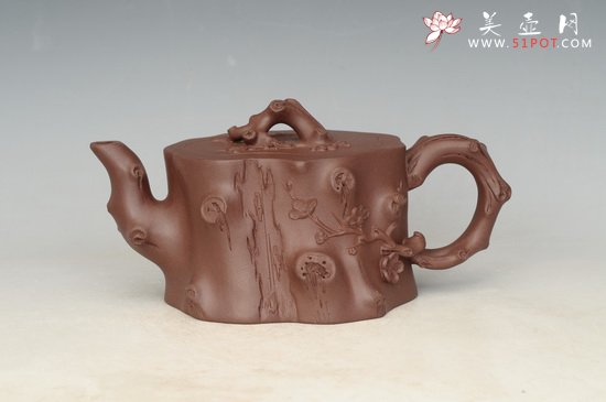 紫砂壶图片：梅桩 - 宜兴紫砂壶网