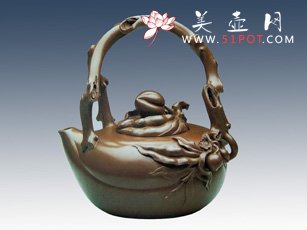 紫砂壶图片：五代同堂 - 宜兴紫砂壶网