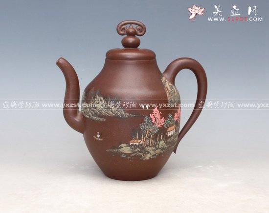 紫砂壶图片：美人壶 - 宜兴紫砂壶网