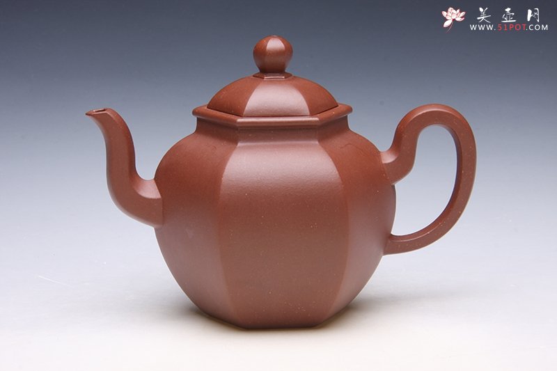 紫砂壶图片：六方醉客 - 宜兴紫砂壶网