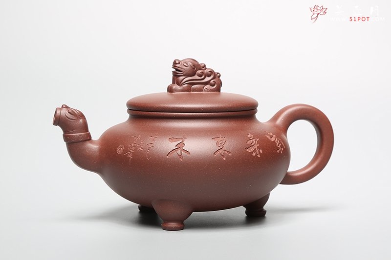 紫砂壶图片：瑞兽 - 宜兴紫砂壶网